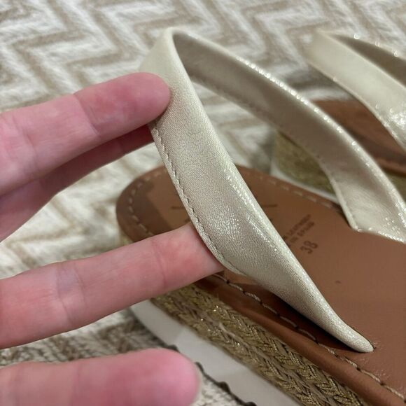 POPA Rosario Flecos Rafia Platform Sandals - Picture 4 of 12